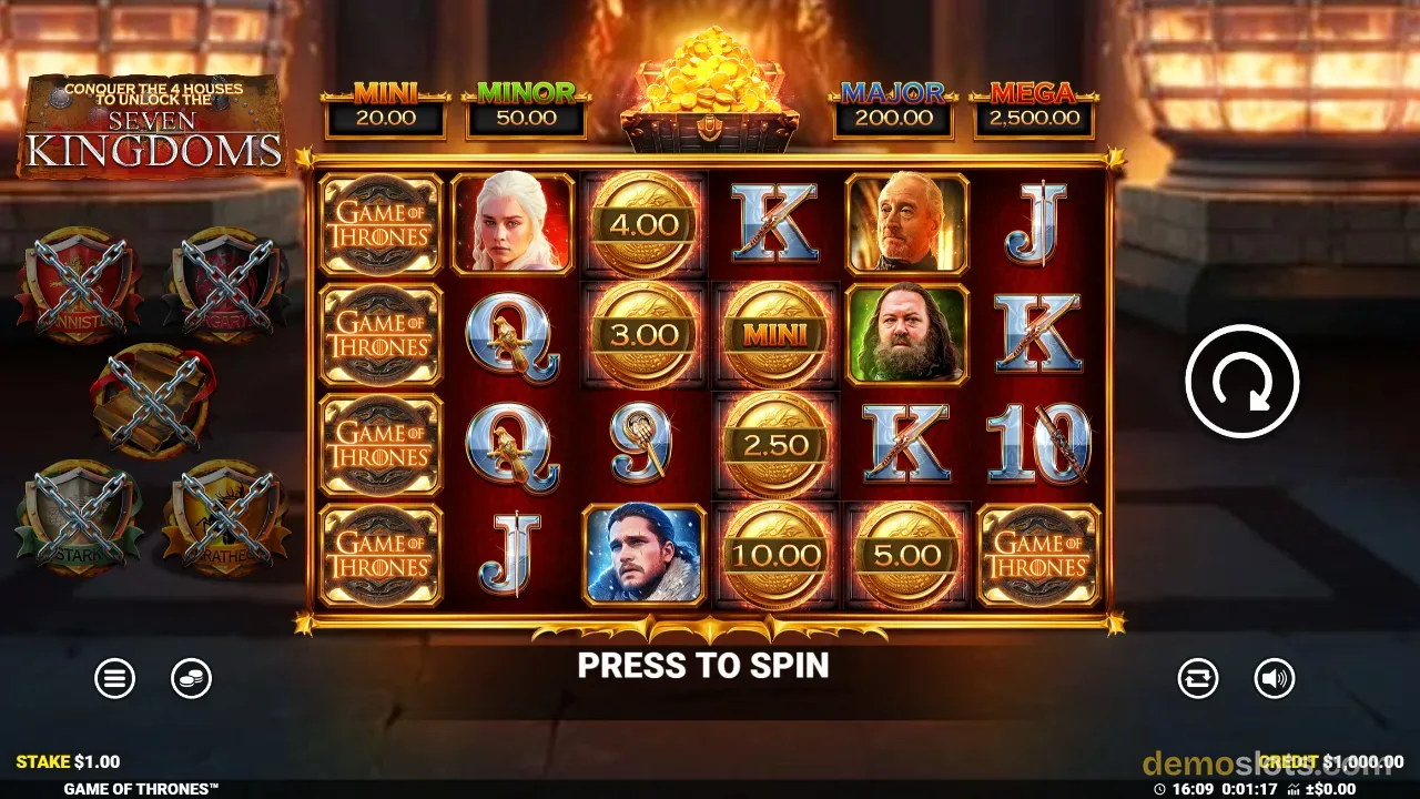 Game of Thrones slot by Blueprint Gaming