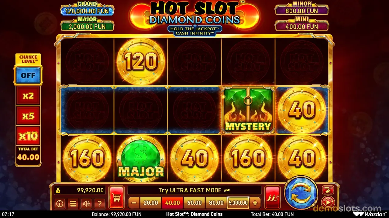 Hot Slot: Diamond Coins