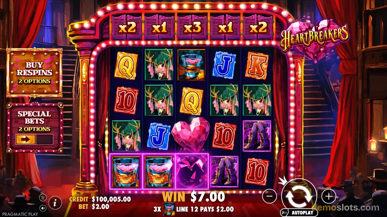 Heartbreakers slot by Pragmatic Play