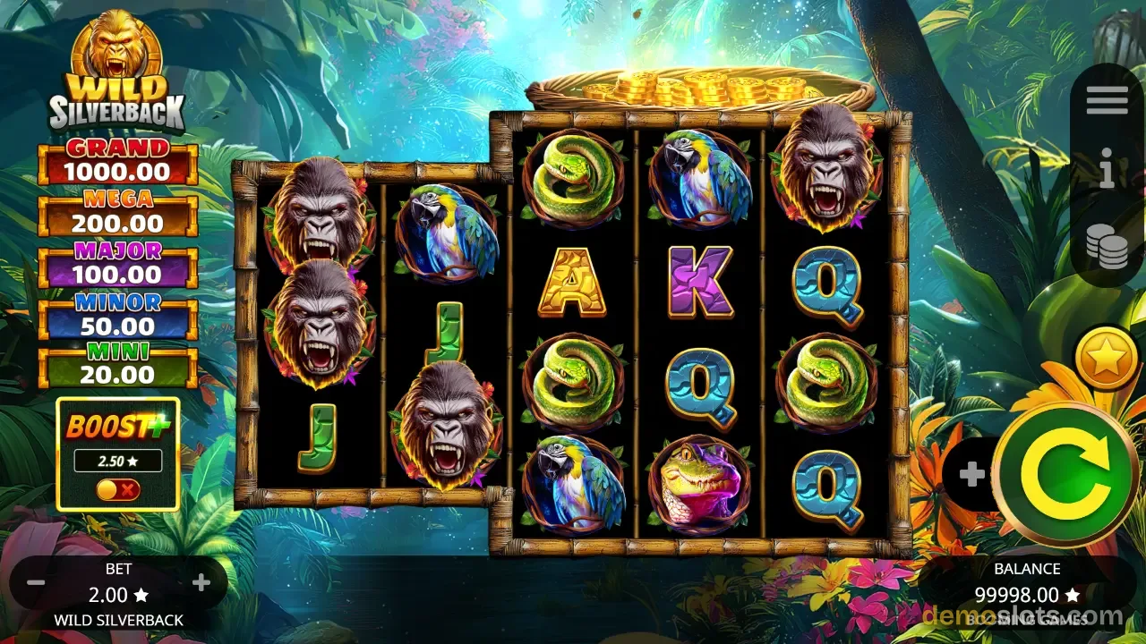 Wild Silverback slot by Booming Games