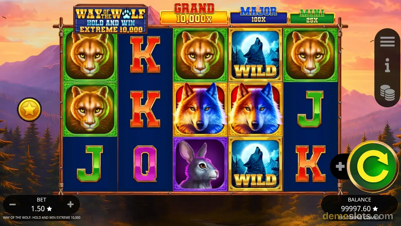 Way of the Wolf Hold and Win Extreme 10,000