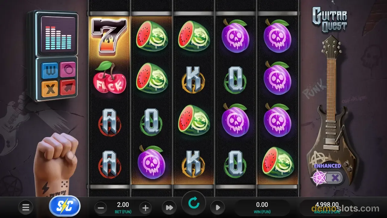 Guitar Quest slot by Relax Gaming
