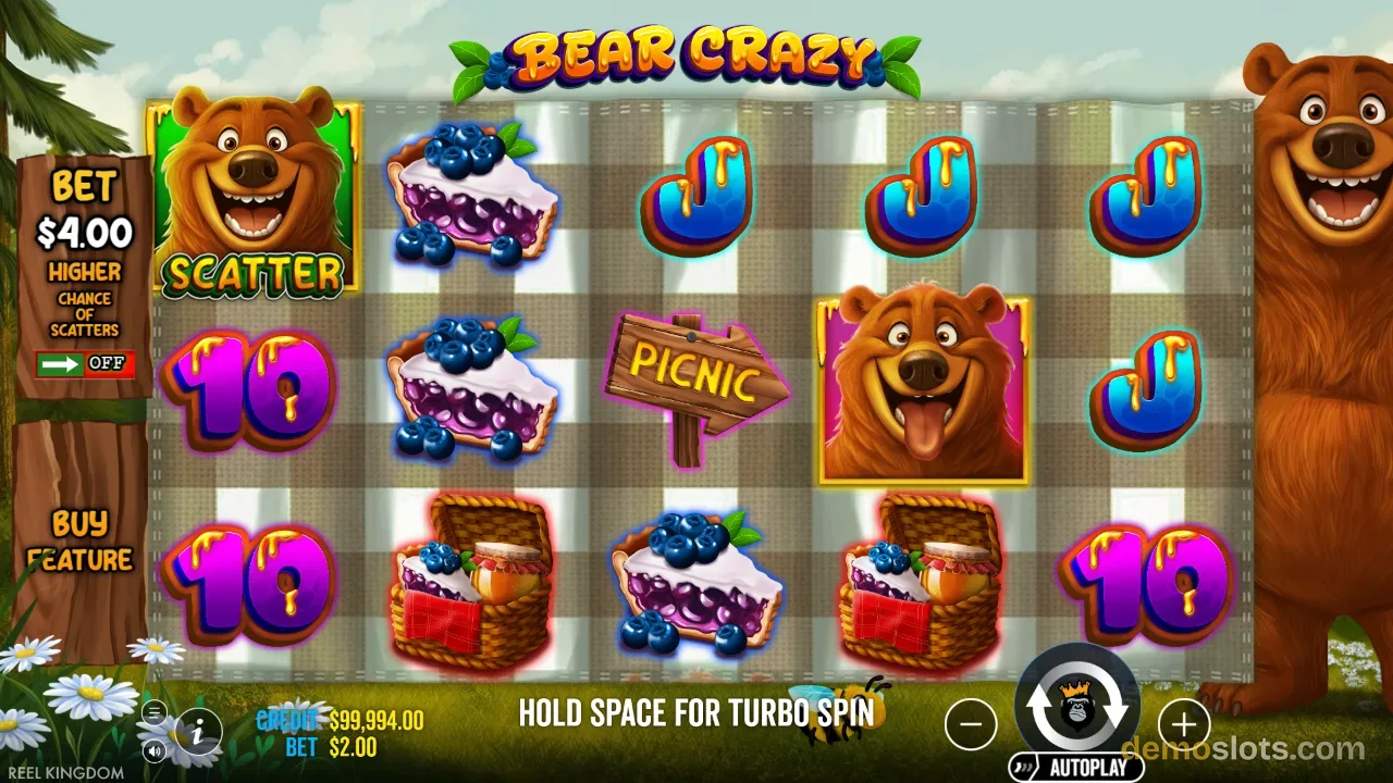 Bear Crazy slot by Pragmatic Play