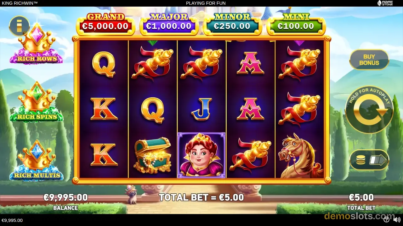 King Richwin slot by Playtech