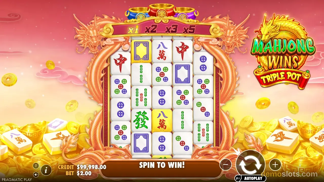 Mahjong Wins Triple Pot slot by Pragmatic Play