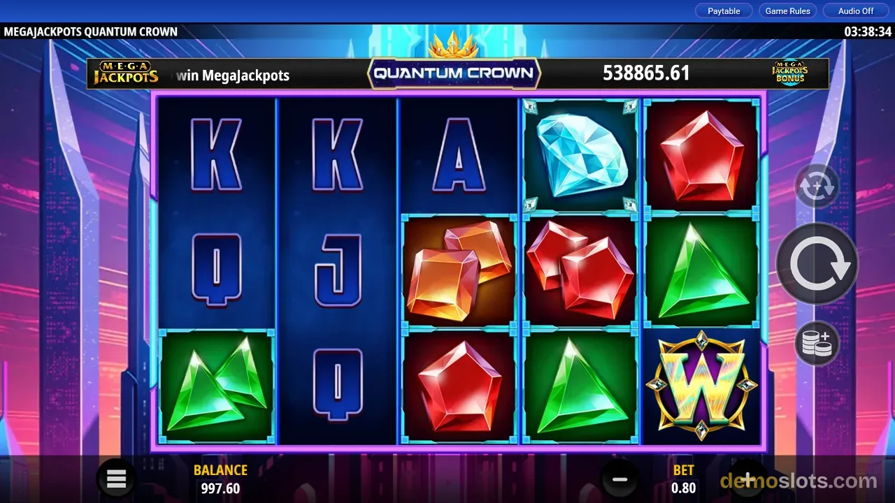 Quantum Crown MegaJackpots slot by IGT