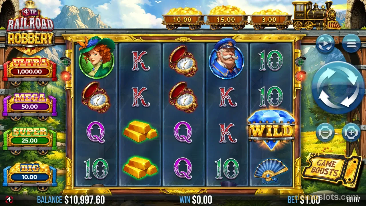 4TP Railroad Robbery