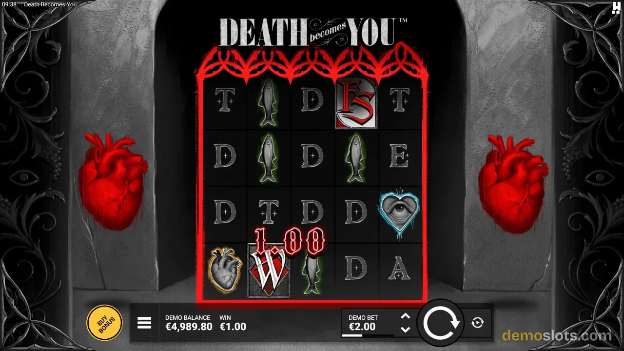 Death Becomes You slot by Hacksaw Gaming