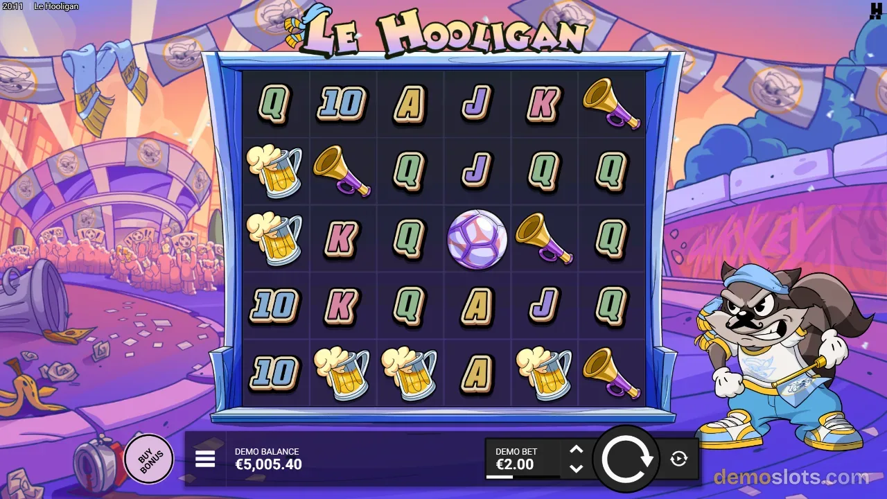 Le Hooligan slot by Hacksaw Gaming