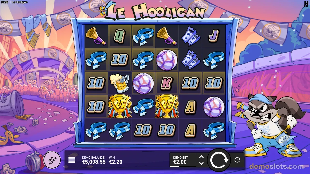 Le Hooligan slot by Hacksaw Gaming