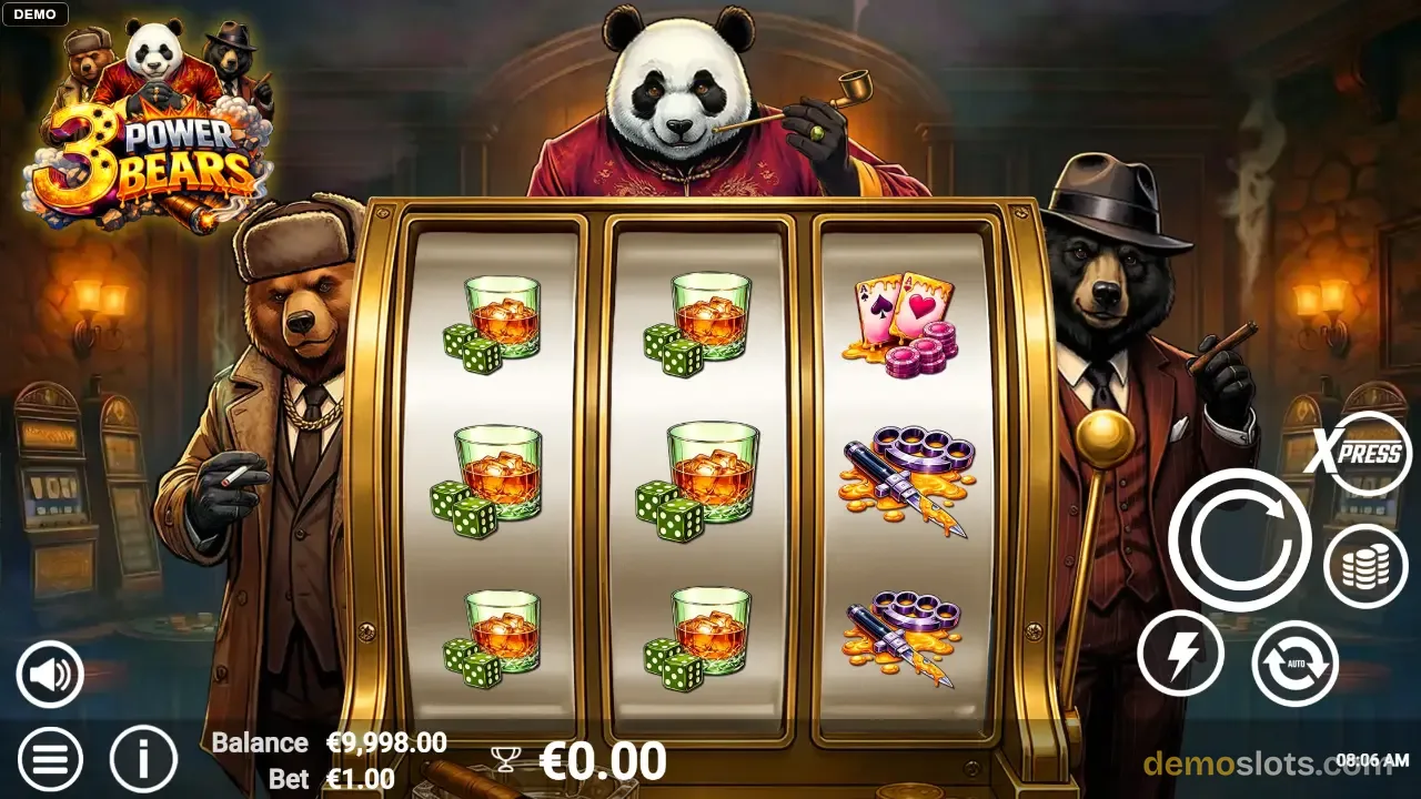3 Power Bears slot by AvatarUX