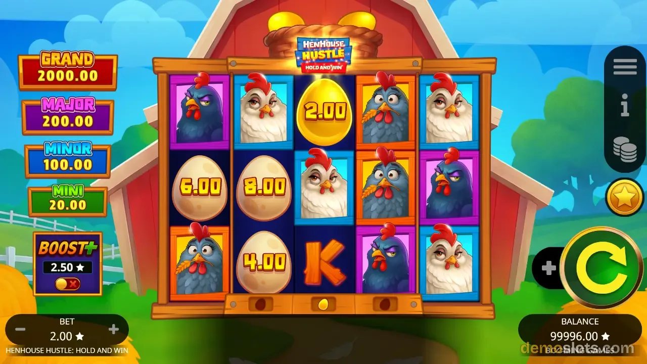 Henhouse Hustle: Hold and Win