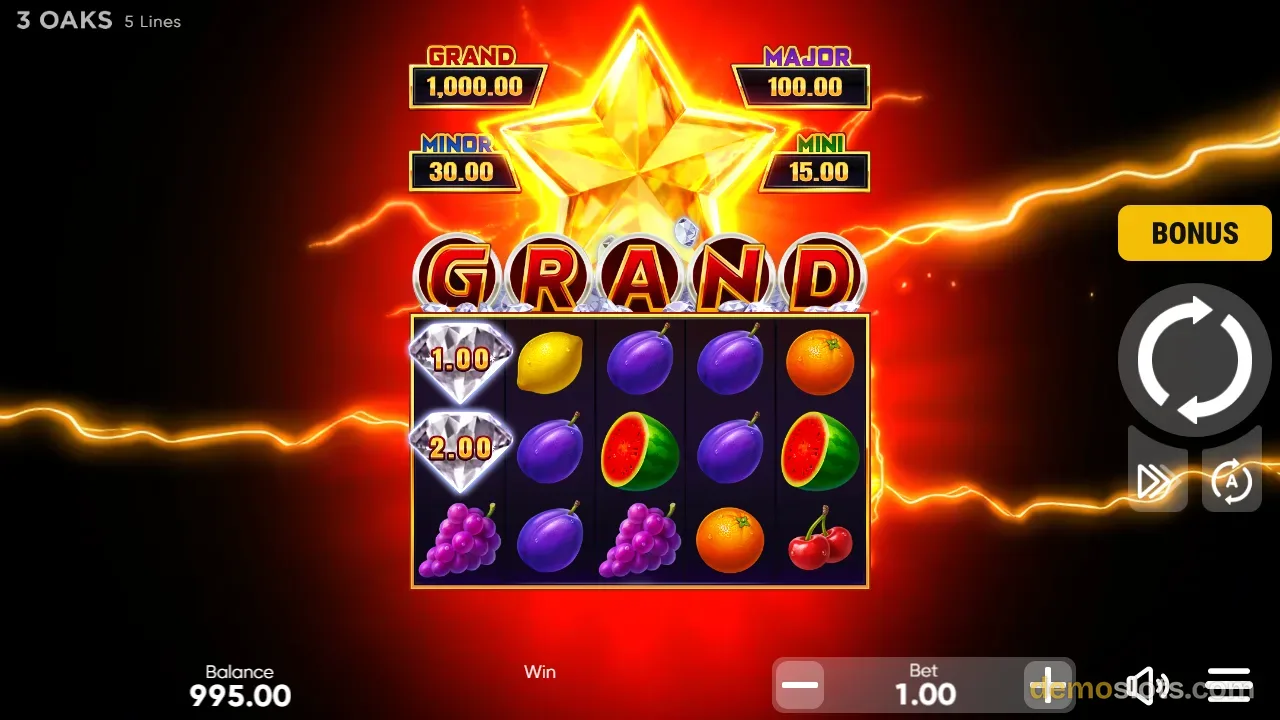 Grand slot by 3 Oaks Gaming