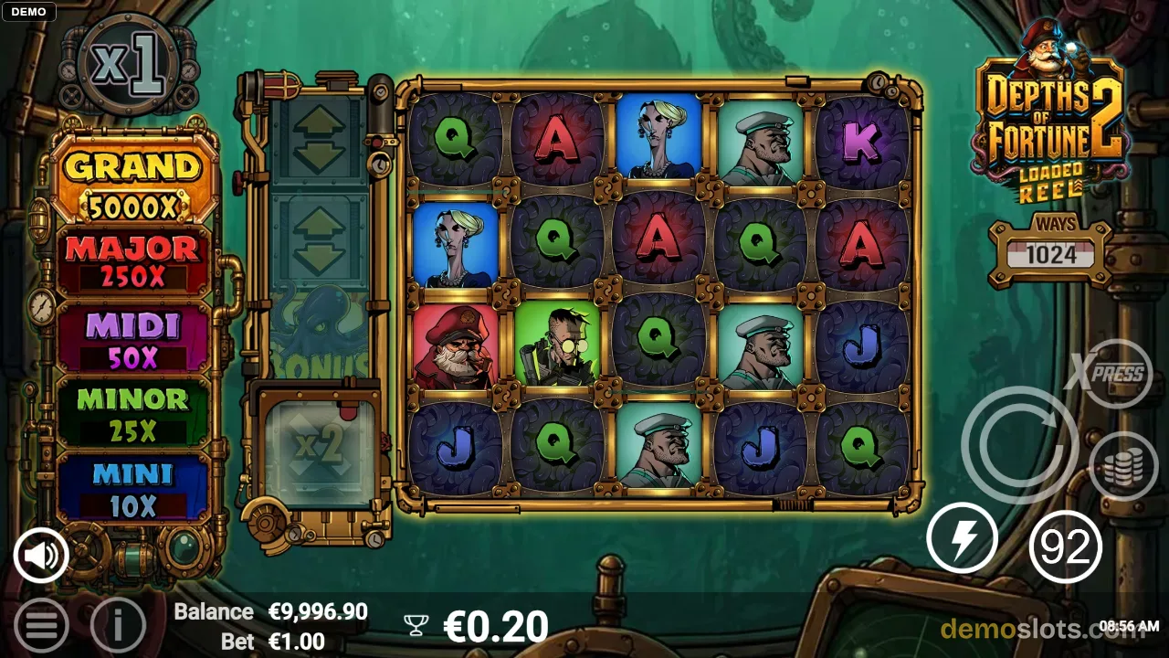 Depths of Fortune 2 slot by AvatarUX