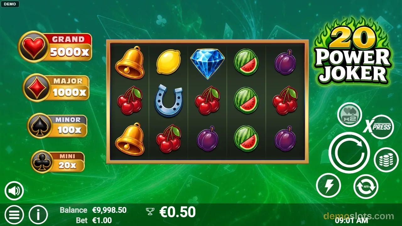 20 Power Joker slot by AvatarUX