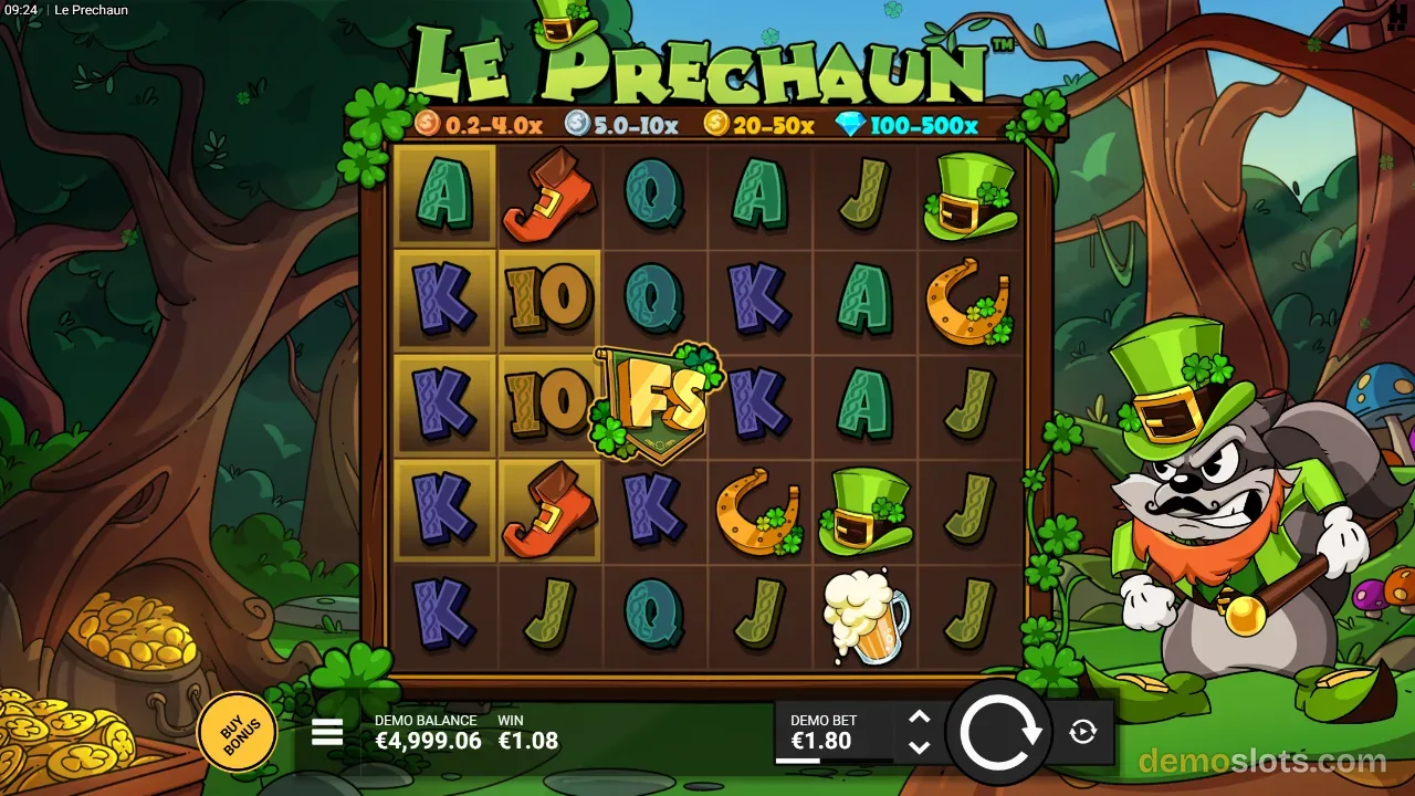 Le Prechaun slot by Hacksaw Gaming