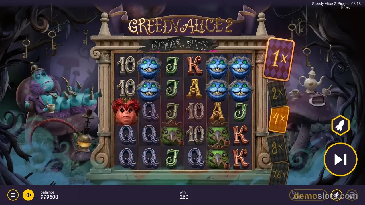 Greedy Alice 2: Bigger Bites