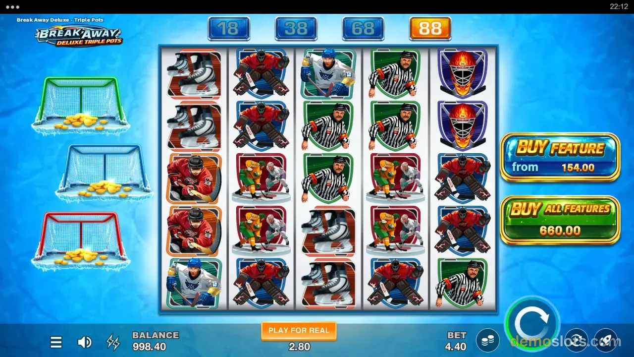 Break Away Deluxe Triple Pots