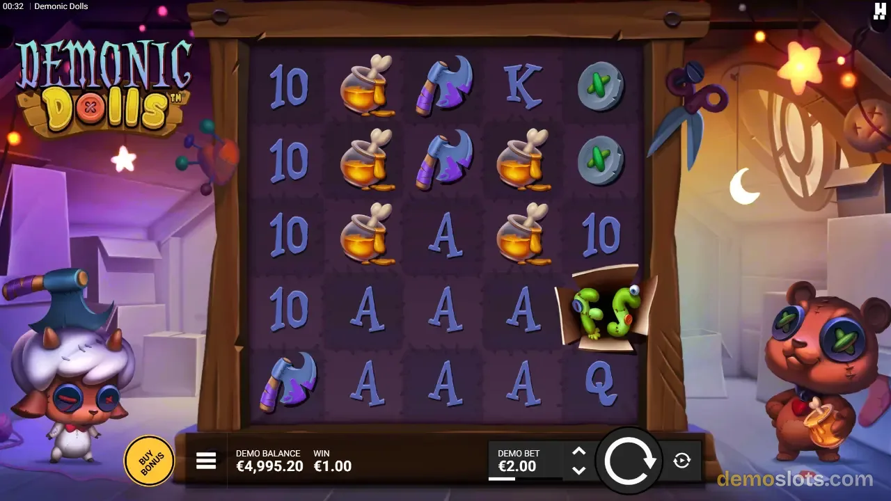 Demonic Dolls slot by Hacksaw Gaming