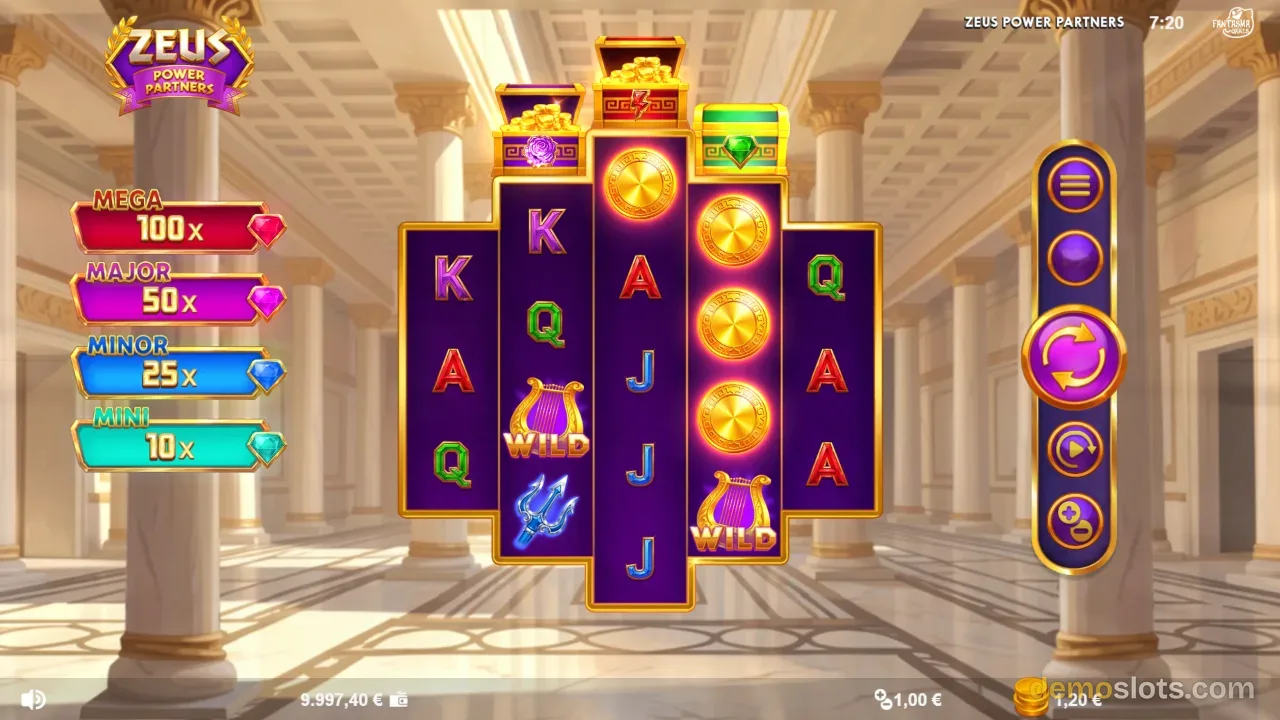Zeus Power Partners slot by Fantasma Games