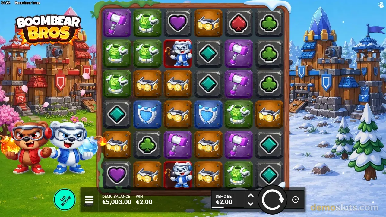 Boombear Bros slot by Bullshark Games