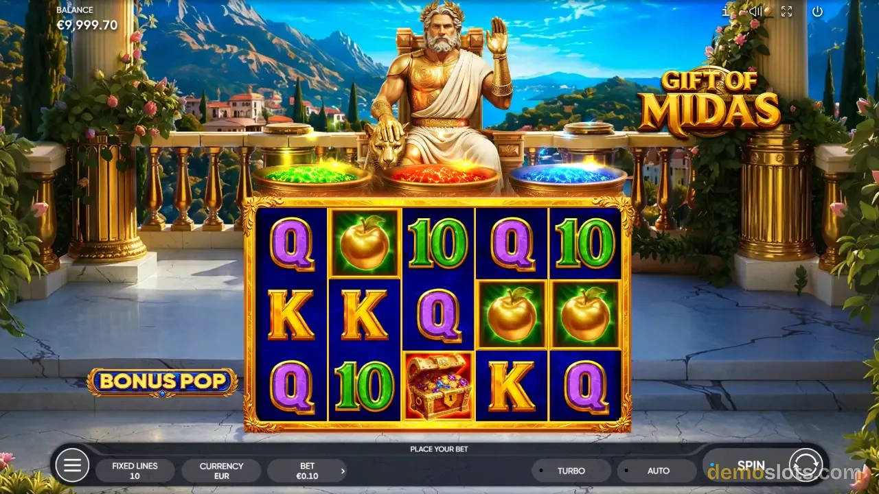 Gift of Midas slot by Endorphina