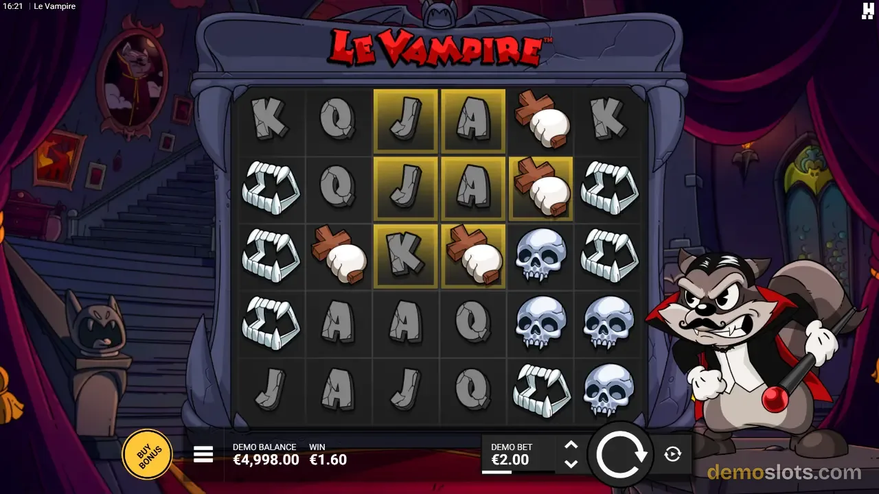 Le Vampire slot by Hacksaw Gaming