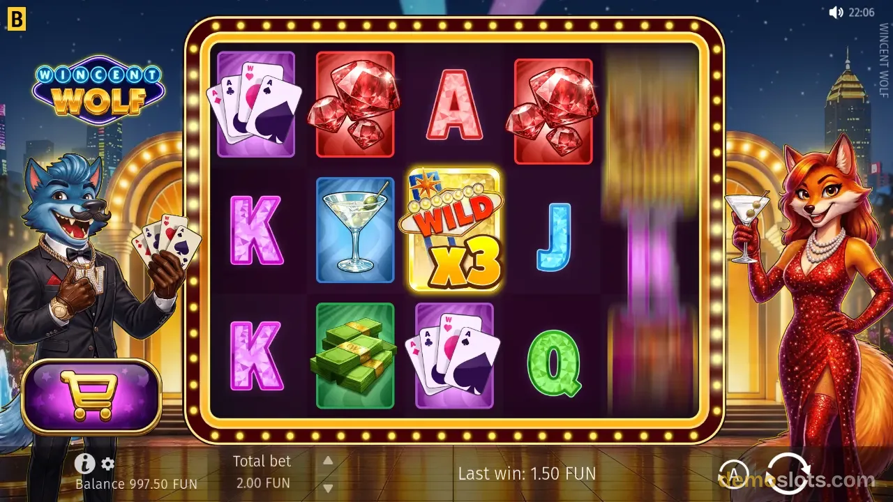Wincent Wolf slot by BGaming