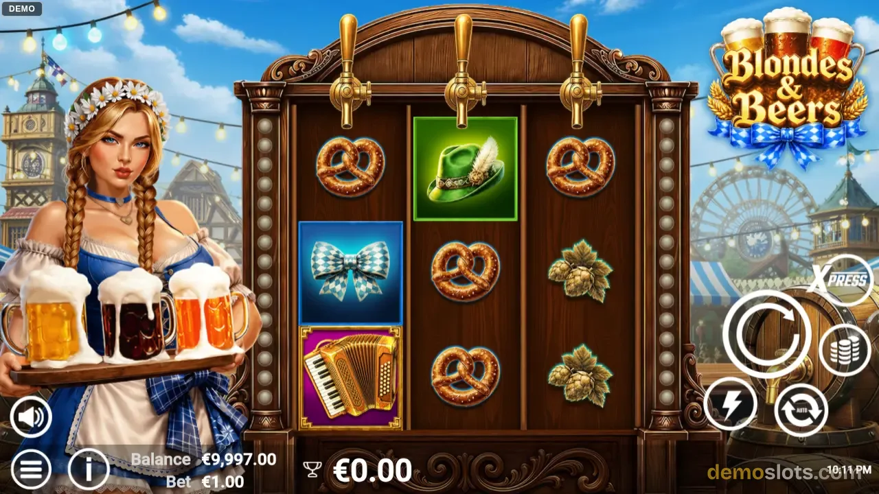 Blondes & Beers slot by AvatarUX