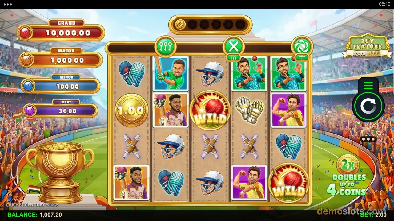 Cricket Century Kings slot by Microgaming