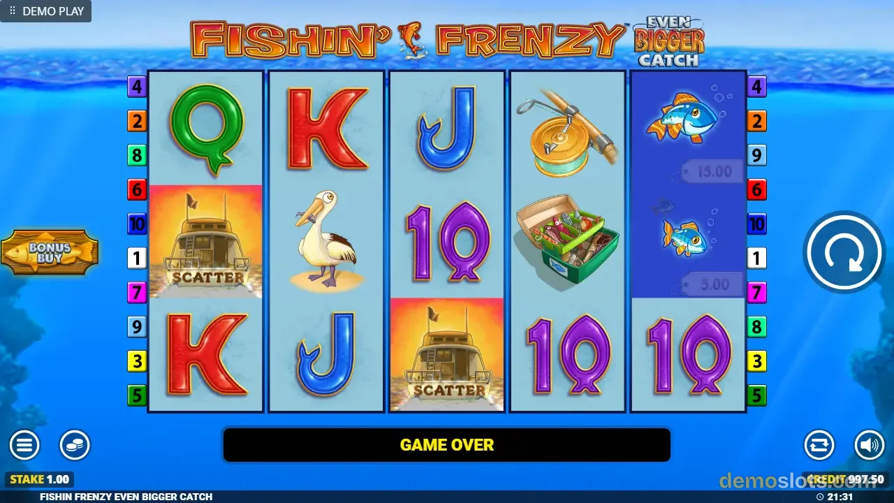 Fishin' Frenzy Even Bigger Catch