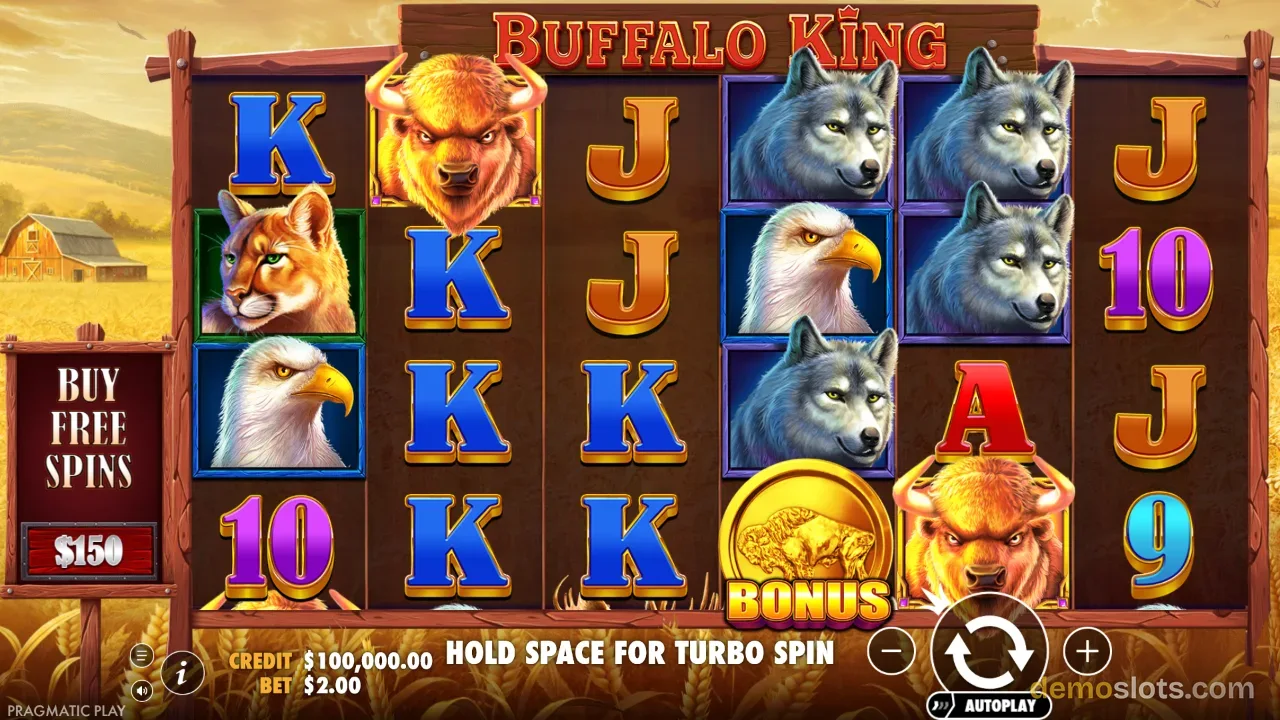 Buffalo King slot by Pragmatic Play