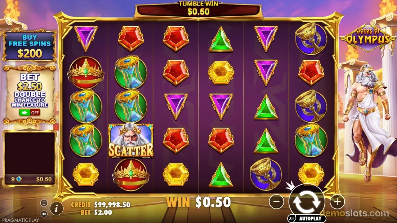 Gates of Olympus slot by Pragmatic Play