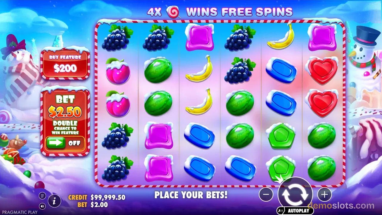 Sweet Bonanza Xmas slot by Pragmatic Play