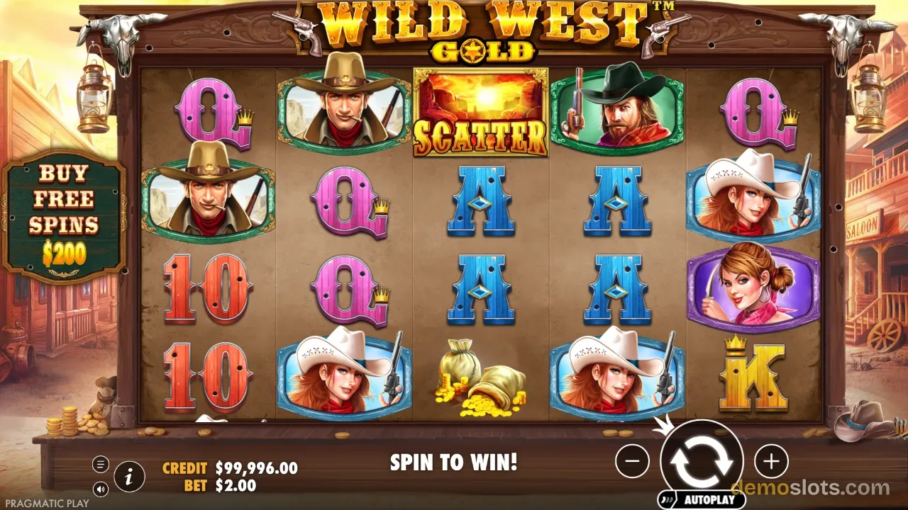 Wild West Gold slot by Pragmatic Play