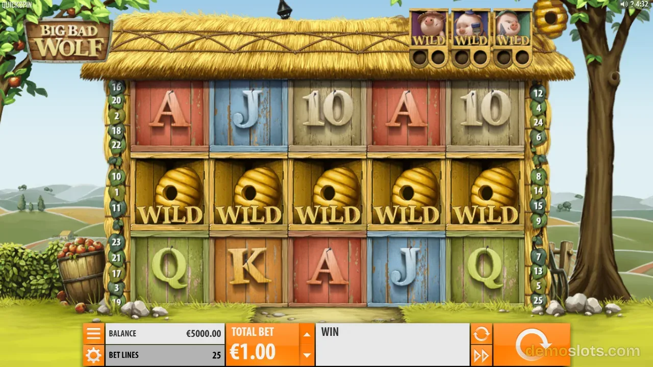 Big Bad Wolf slot by Quickspin