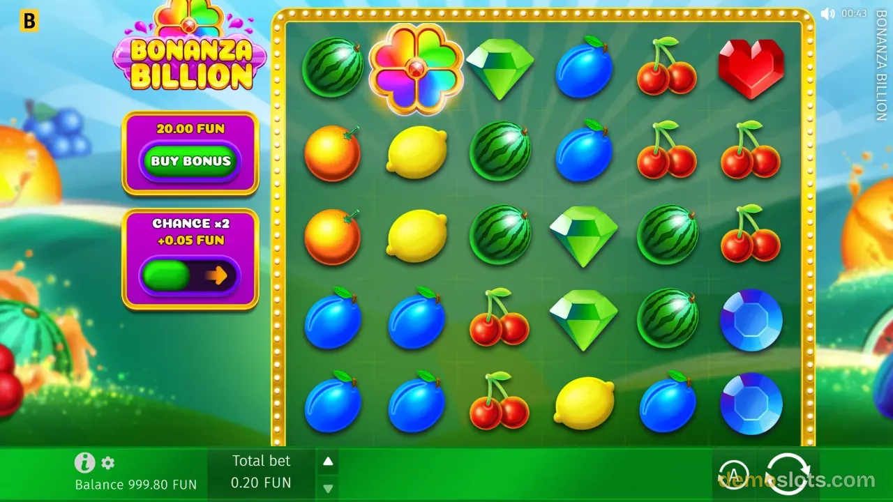 Bonanza Billion slot by BGaming