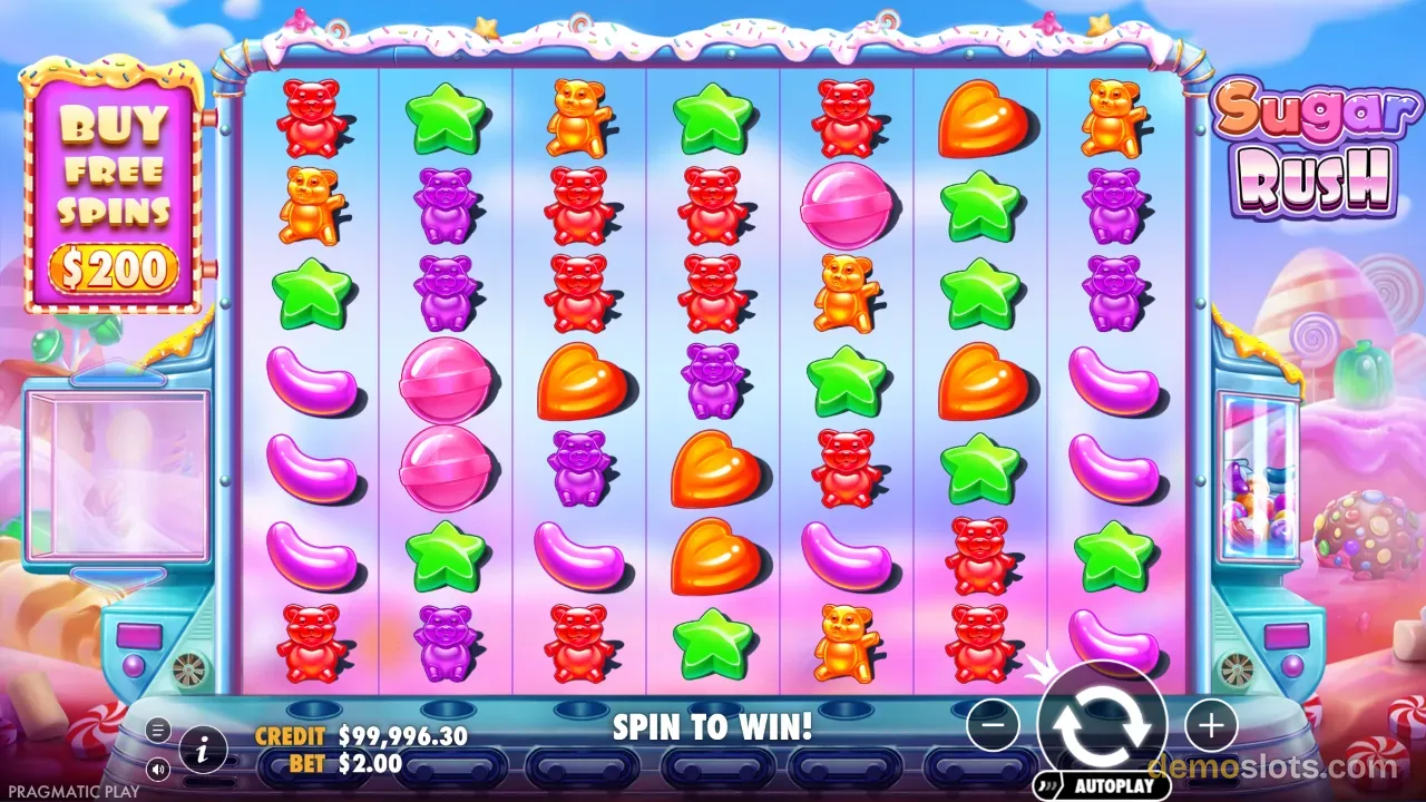 Sugar Rush slot by Pragmatic Play