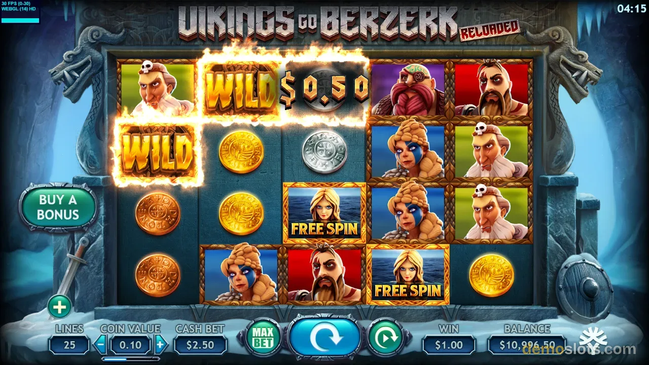 Vikings Go Berzerk Reloaded slot by Yggdrasil Gaming
