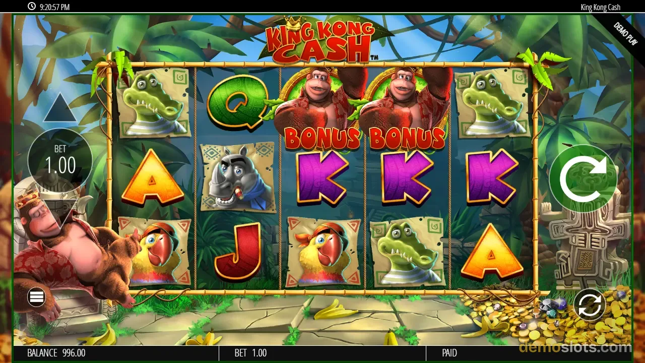 King Kong Cash slot by Blueprint Gaming