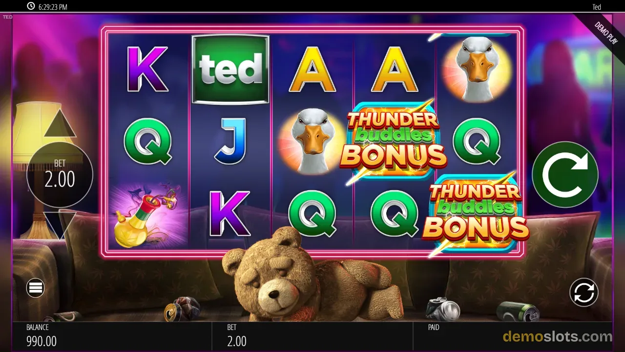 Ted slot by Blueprint Gaming